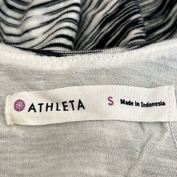 Athleta Dress Stripe Midi S - Picture 2 of 7